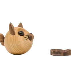 FableWood Pick-Me-Up Kat - Felix - 9 cm - Natur