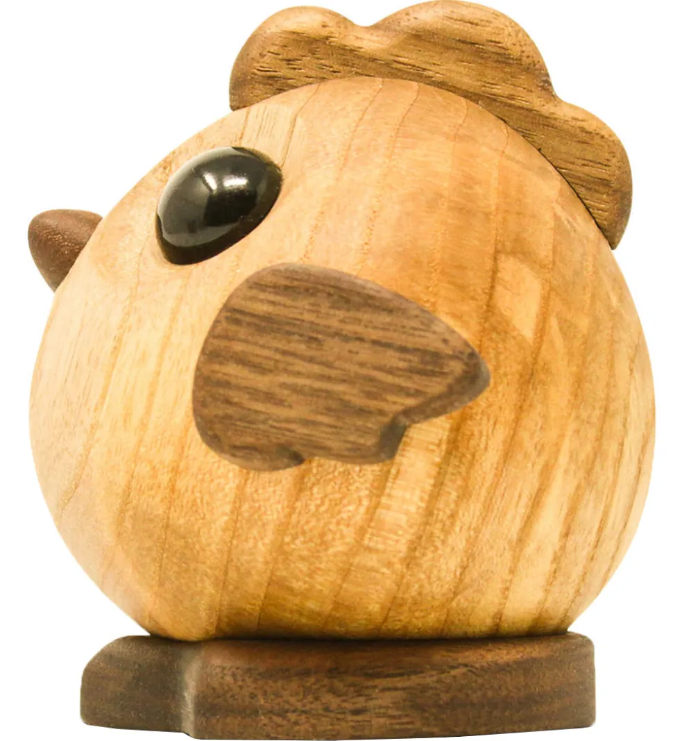 FableWood Pick-Me-Up Kylling - Henny - 9 cm - Natur