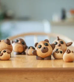 FableWood Pick-Me-Up Kylling - Henny - 9 cm - Natur