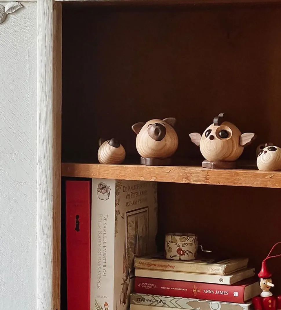 FableWood Pick-Me-Up Kylling - Viola - 4 cm - Natur