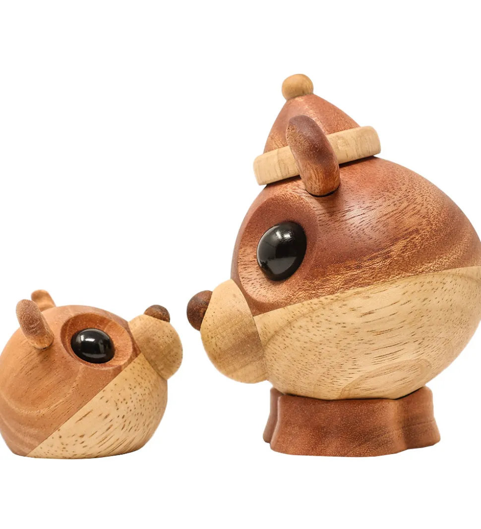 FableWood Pick-Me-Up Rensdyr - Kaj - 4 cm - Natur