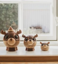 FableWood Pick-Me-Up Rensdyr - Kaj - 4 cm - Natur