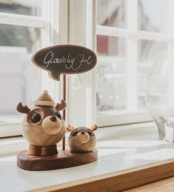 FableWood Pick-Me-Up Rensdyr - Kaj - 4 cm - Natur