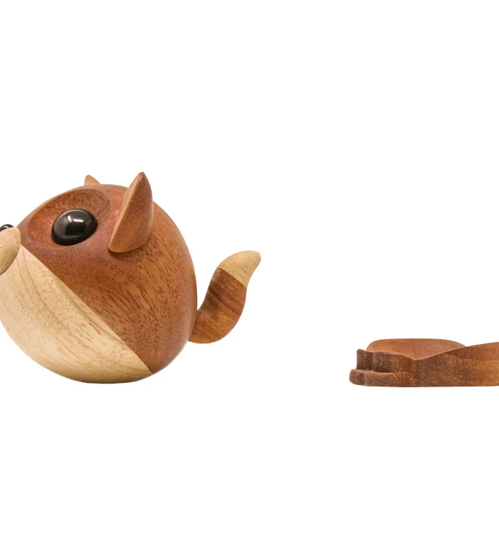 FableWood Pick-Me-Up Ræv - Mikkel - 9 cm - Natur