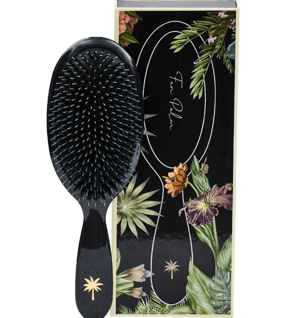 Fan Palm Hårbørste - Large - Stardust