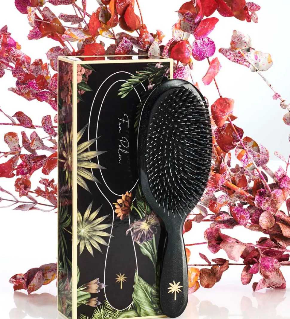 Fan Palm Hårbørste - Large - Stardust