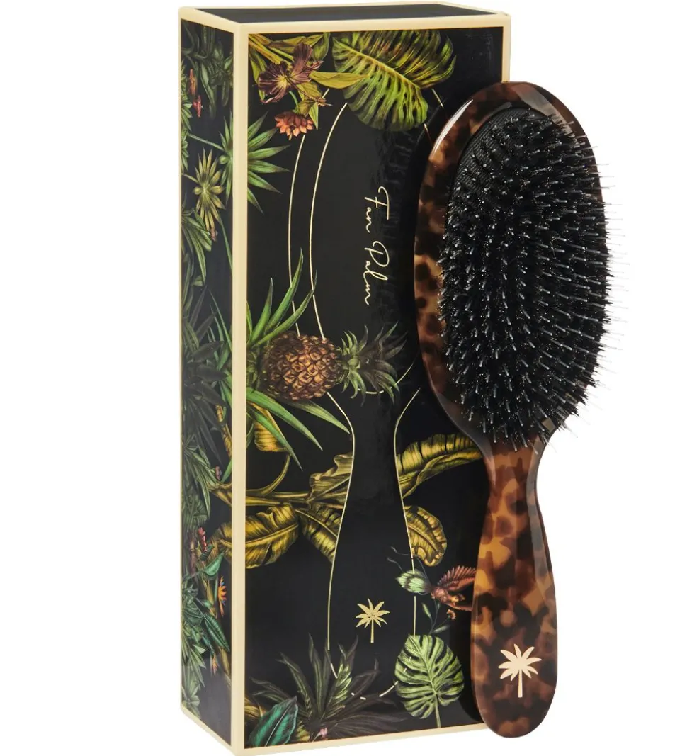 Fan Palm Hårbørste - Medium - Turtle