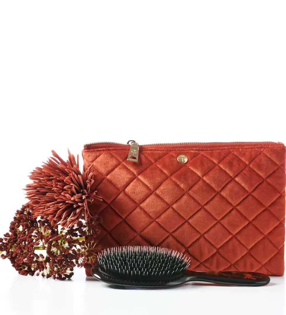 Fan Palm Hårbørste - Medium - Turtle