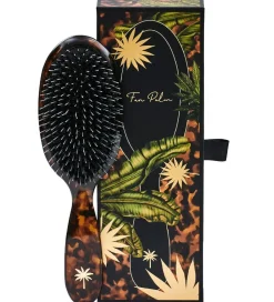 Fan Palm Hårbørste - Medium - Shell Tortoise