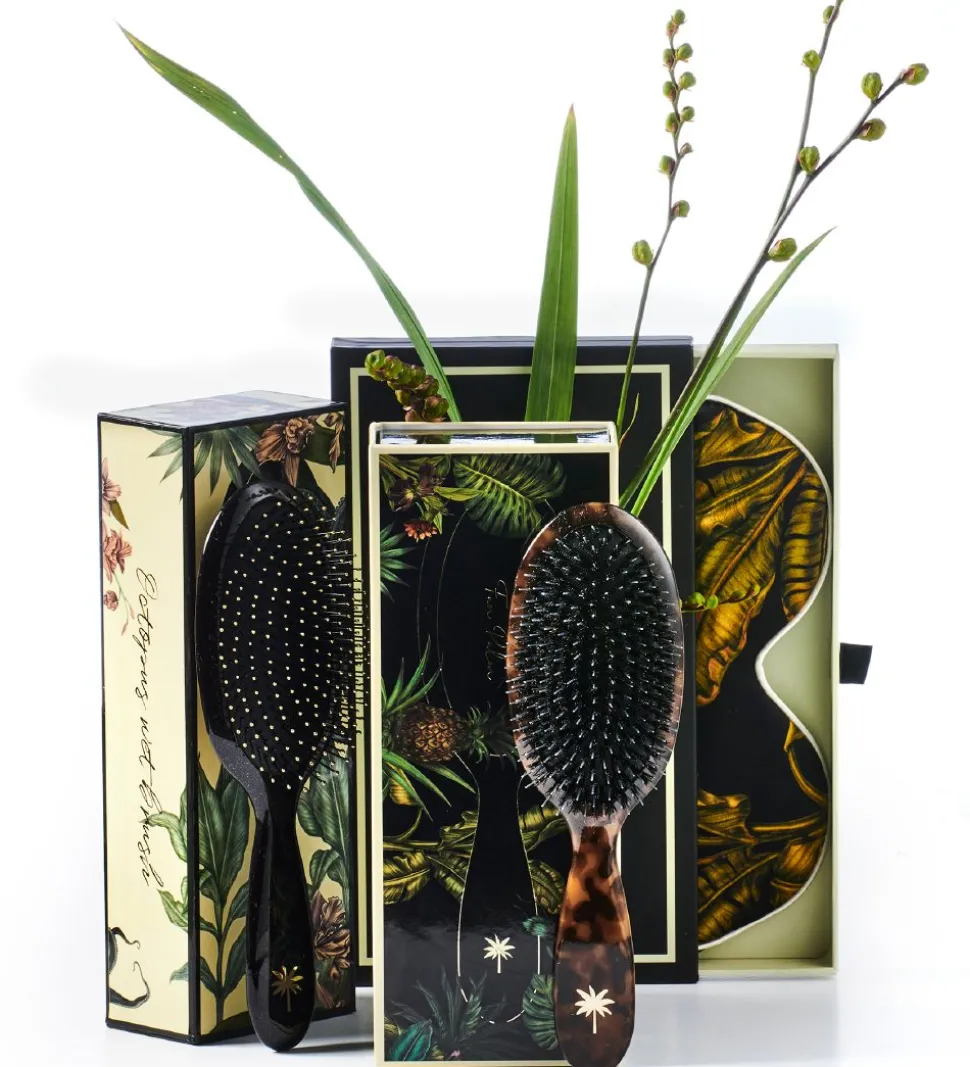 Fan Palm Hårbørste - Wet Brush - Medium - Octopus