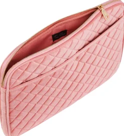 Fan Palm Sleeve - Ouiltet Velour - Rose Velvet