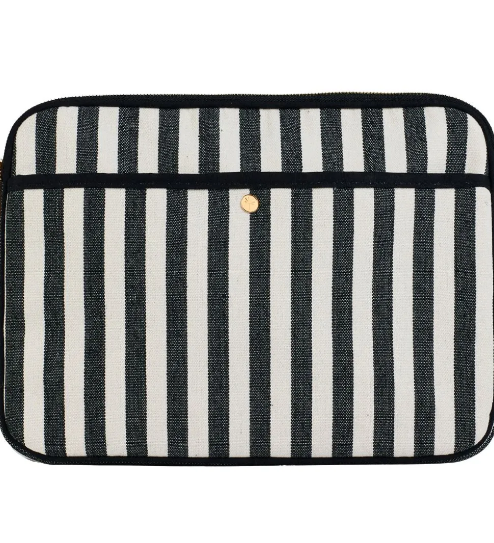 Fan Palm Sleeve - Strib - Cotton Stripe