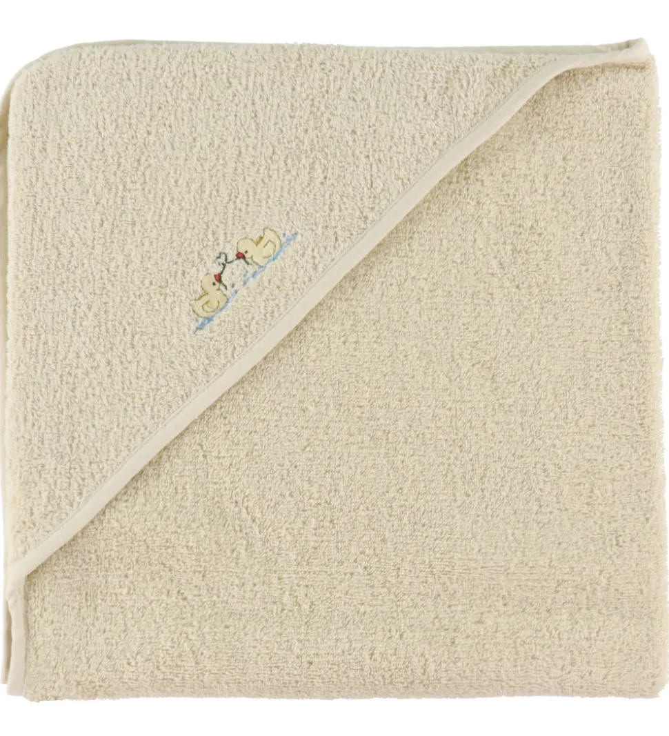 Fanga Fontana Babyhåndklæde - Figo - 75x75 cm - Antique White