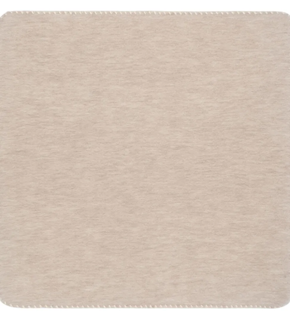 Fanga Fontana Babytæppe - 60x60 - Erba - Uldfleece - Beige
