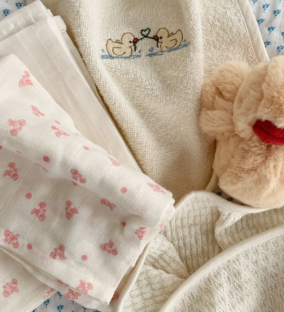 Fanga Fontana Stofbleer - 65x65 - 3-pak - Bellini - Ilmia