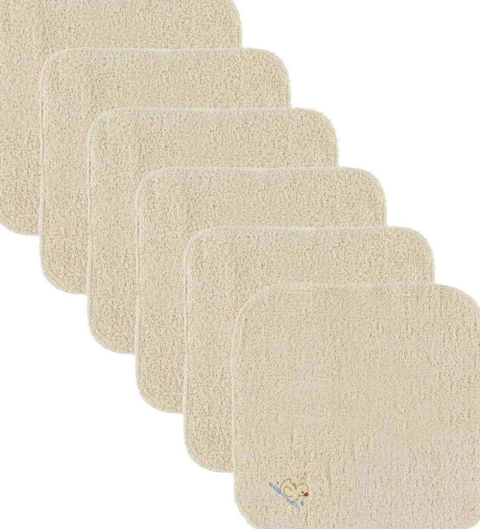 Fanga Fontana Vaskeklude - 6-pak - Figo - Anrique White