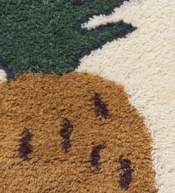 ferm Living Gulvtæppe - Fruiticana - 80x120 - Ananas