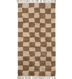 Ferm Living Gulvtæppe - Mara - 80x150 cm - Tan/Warm Sand