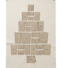 Ferm Living Julekalender - Pine - Maxi - Natural