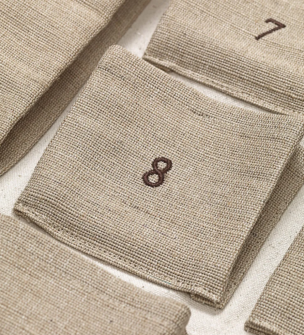 Ferm Living Julekalender - Pine - Maxi - Natural