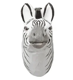 ferm Living Knage - 9,5x9,5x5 cm - Håndskåret Træ - Zebra