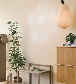 Ferm Living Lampeskærm - Pear - 37x62,7 cm - Natural