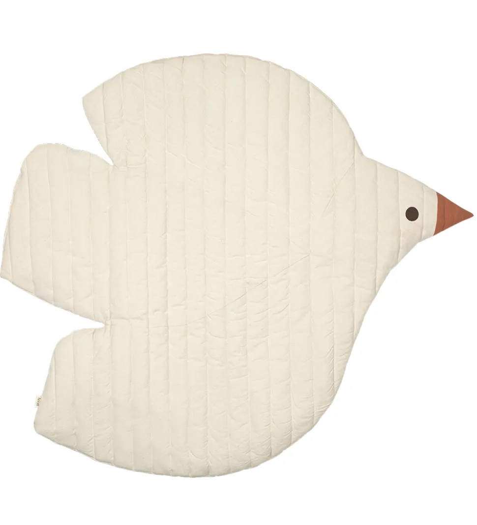 Ferm Living Legetæppe - Quilted - Swif - Undyed