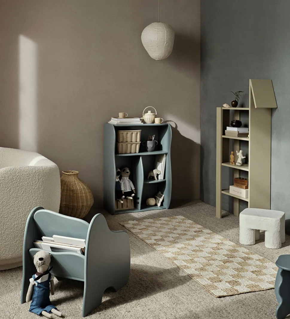 Ferm Living Lounge Stol - Slope - 44x59x55 cm - Storm