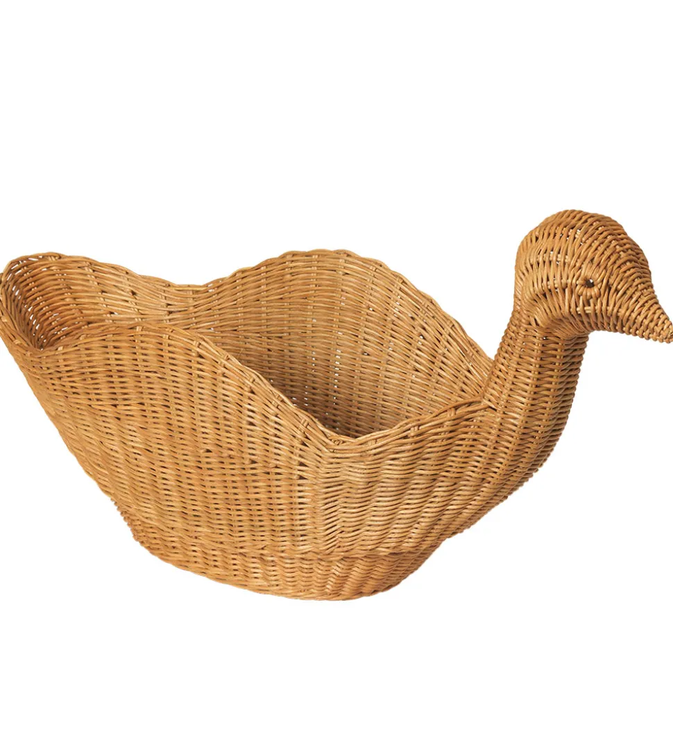 ferm Living Opbevaringskurv - Bird - 74x28,5x40 cm - Natural
