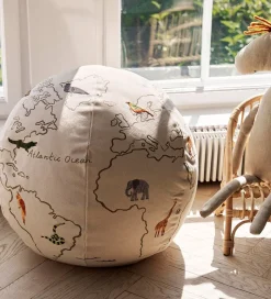 Ferm Living Puf - Verden - Ø50 cm - Off White