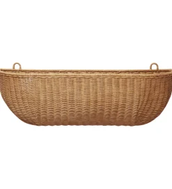 Ferm Living Væglomme - Flettet Rattan - 75x25 cm - Natural