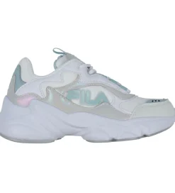 Fila Sko - Collene Logo - Hvid/Silver/Blue Haze