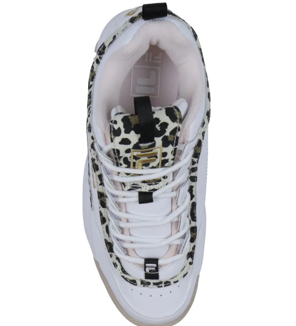 Fila Sko - Disruptor P - Hvid/Oxford Tan