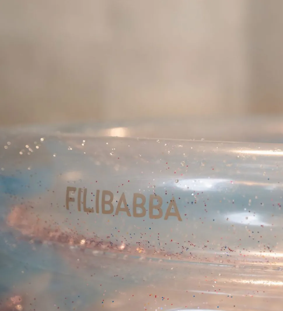 Filibabba Badebassin - Alfie - 80 cm - Regnbuefarvet Konfetti