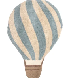 Filibabba Gulvtæppe - 71x100 cm - Luftballon - Pearl Blue