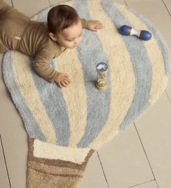 Filibabba Gulvtæppe - 71x100 cm - Luftballon - Pearl Blue