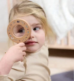 Filibabba Legekuffert m. Kikkert - Træ - Little Wonders