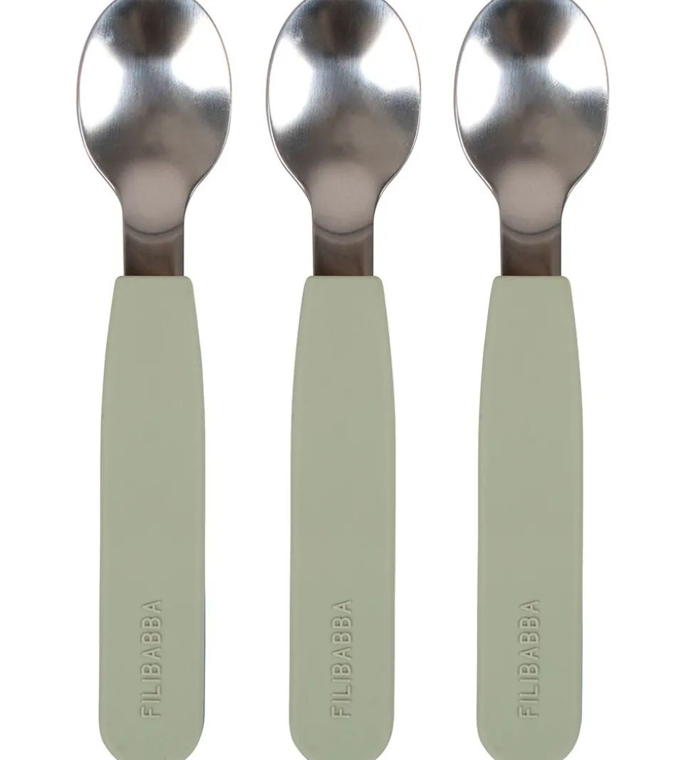 Filibabba Silikone Skeer - 3-Pak - Green