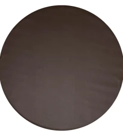 Filibabba Skridsikkert Stoleunderlag - PU-læder - 110 cm - Brun