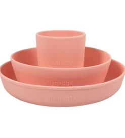 Filibabba Spisesæt - Silikone - 3 dele - Peach