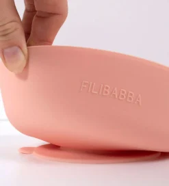 Filibabba Spisesæt - Silikone - 3 dele - Peach