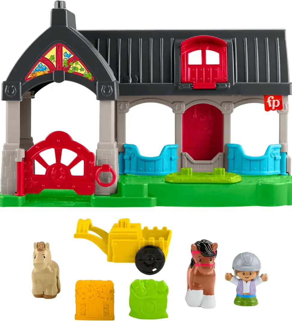 Fisher-Price Legetøj - Little People - Friendly Horse Stable
