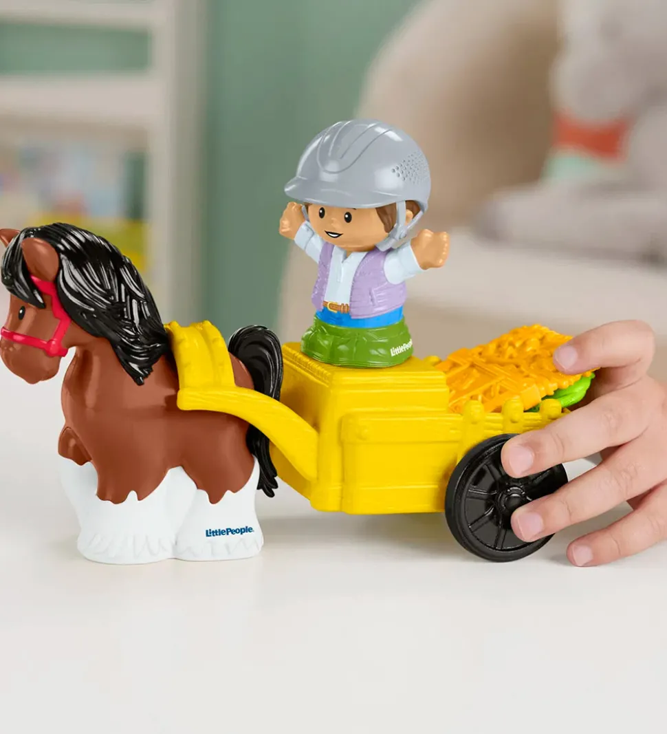 Fisher-Price Legetøj - Little People - Friendly Horse Stable