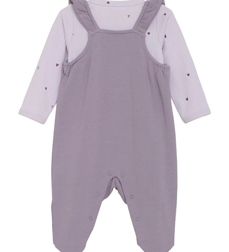 Fixoni Sparkedragt m. Body l/æ - Purple Ash