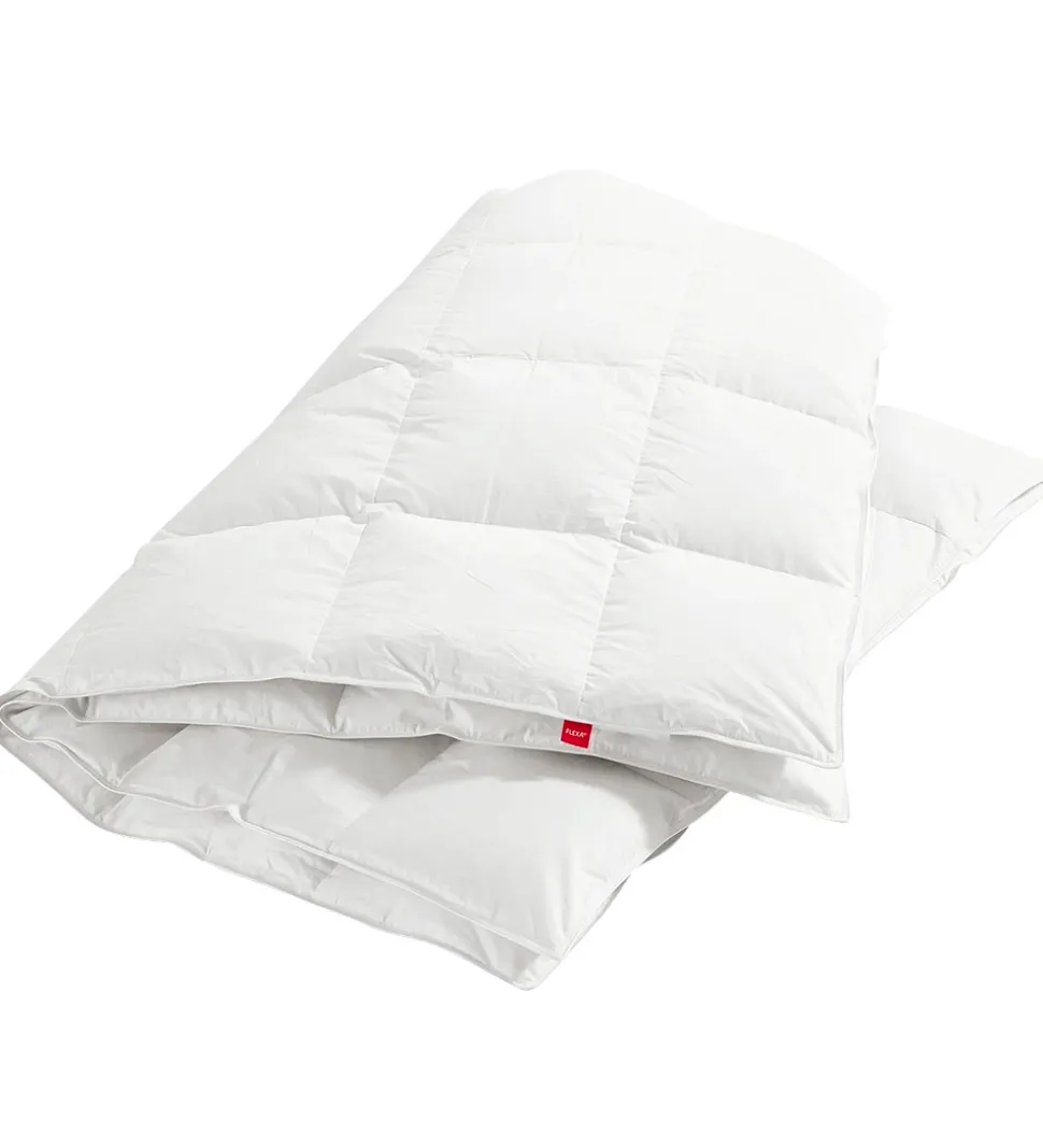 Flexa Dyne - Andedun - Voksen - 200x140 cm - Sleep - Hvid