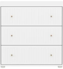 Flexa Kommode - Saga - 75x74 cm - Hvid/Egetræ