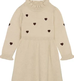 Fliink Kjole - Strik - Viskoseblanding - Benna - Sandshell