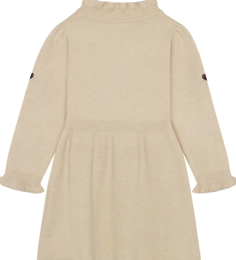 Fliink Kjole - Strik - Viskoseblanding - Benna - Sandshell