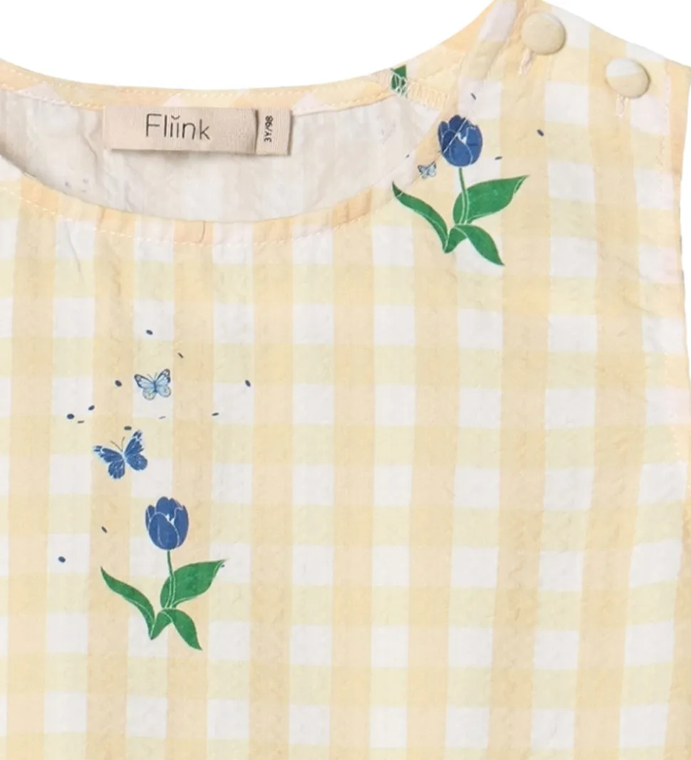 Fliink Top - Agnes - Sunlight Flower Aop