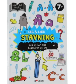 Forlaget Bolden Aktivitetsbog - Leg og Lær: Stavning - Dansk